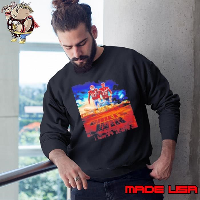 Travis Kelce And Patrick Mahomes Kansas City Chiefs Football Team Win NFL Sweatshirt