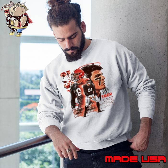 Trey Hendrickson Cincinnati Bengals NFL Football Patriot Vintage Sweatshirt