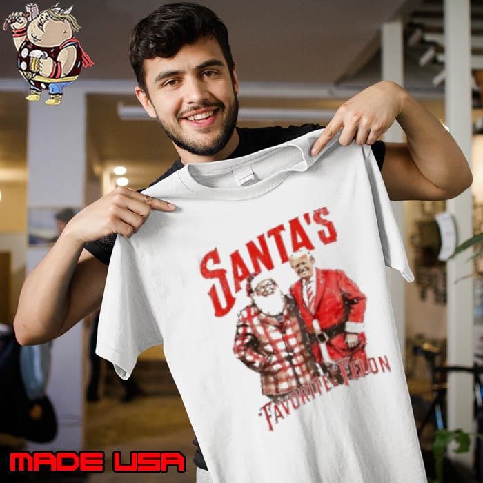 Trump Santa's favorite felon Christmas Unisex