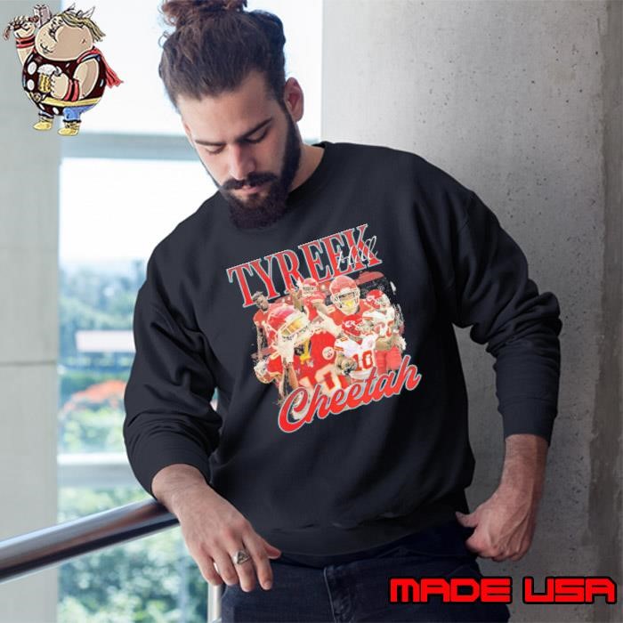 Tyreek Hill American football wide receiver Cheetah Collage Sweatshirt