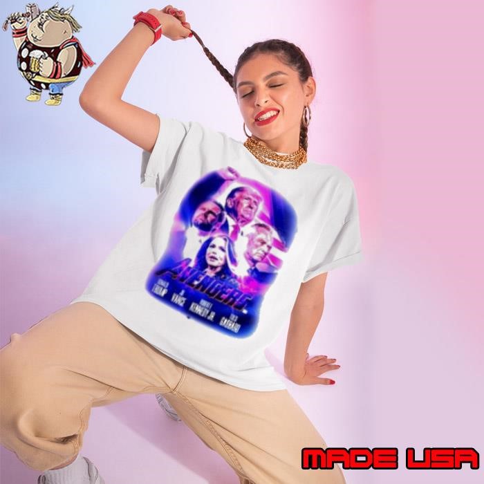 Unity Avengers Donald Trump Jd Vance Robert F. Kennedy Jr. Tulsi Gabbard Ladies tee