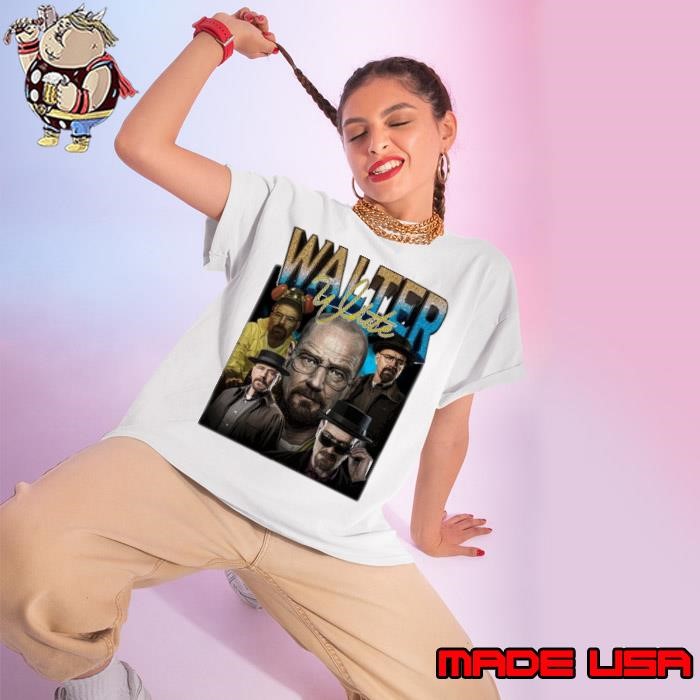 Walter White fictional antihero villain protagonist Bootleg Vintage Ladies tee