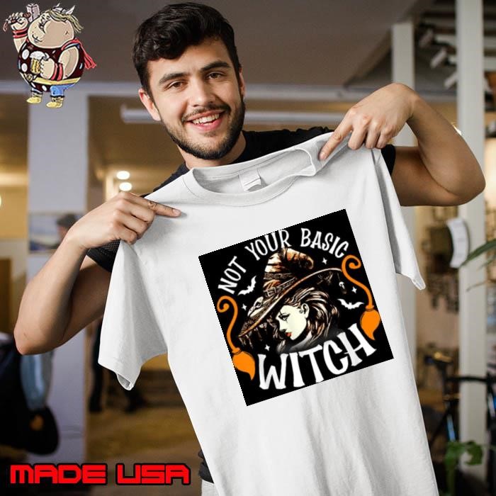 Womens Not Your Basic Witch Funny Halloween Costume Unisex