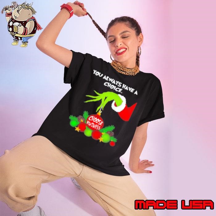You Always Have A Choice Teacher Ladies tee