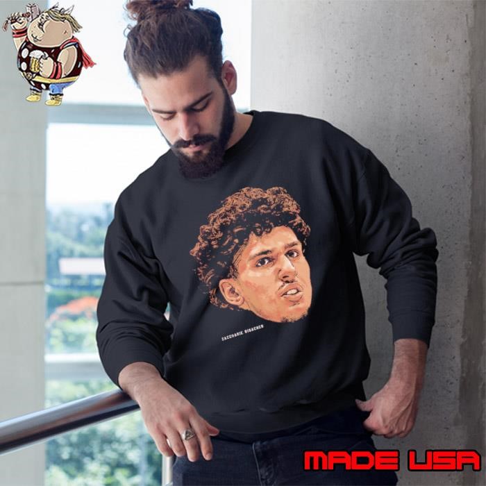 Zaccharie Risacher Atlanta Portrait French professional basketball player Sweatshirt