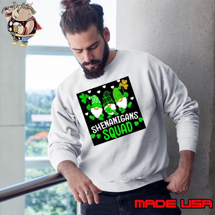 shenanigans squad Irish St Patricks Day shamrock Sweatshirt