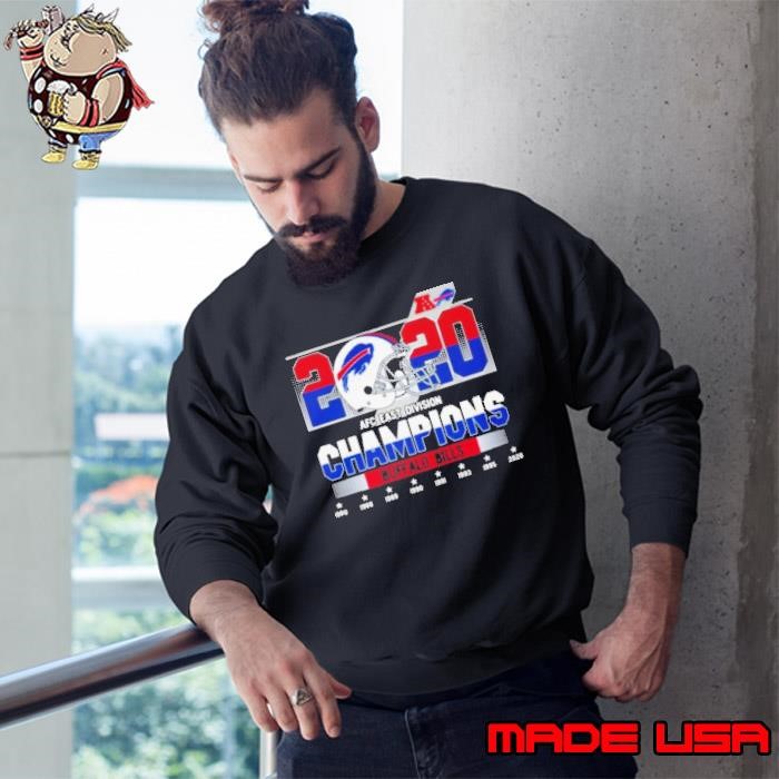 2020 AFC east division Champions Buffalo Bills 1980 2020 Sweatshirt