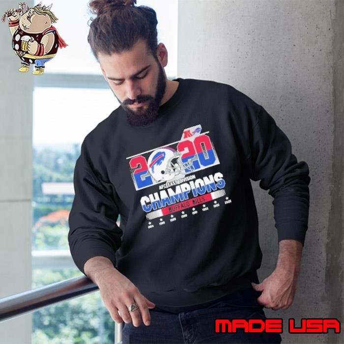 2020 Afc East Division Champions Buffalo Bills 1980 1988 1989 1990 Sweatshirt