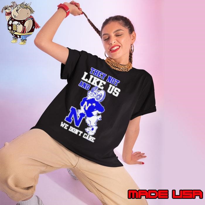 2024 Navy Midshipmen they not like us and we don’t care mascot Ladies tee