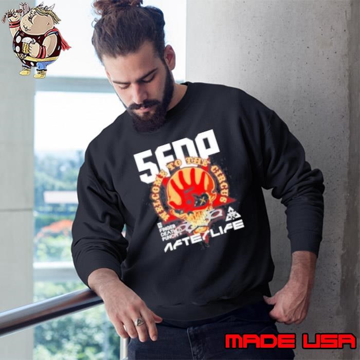 5Fdp Welcome To The Circus Red Retro Sweatshirt