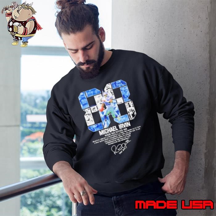 88 Michael Irvin wide receiver 88 thanks for the memories signature Sweatshirt