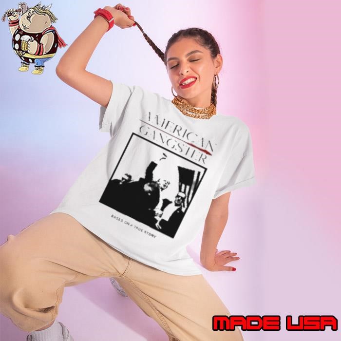 American Gangster Based On A True Story Trump 2024 Ladies tee