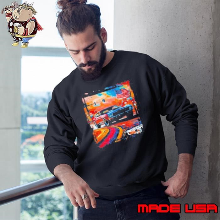 American Muscle Car Route 66 Sweatshirt