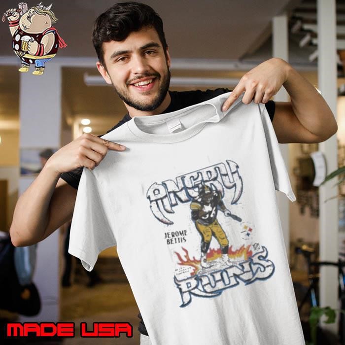 Angry Runs Pittsburgh Steelers NFL Jerome Bettis Unisex
