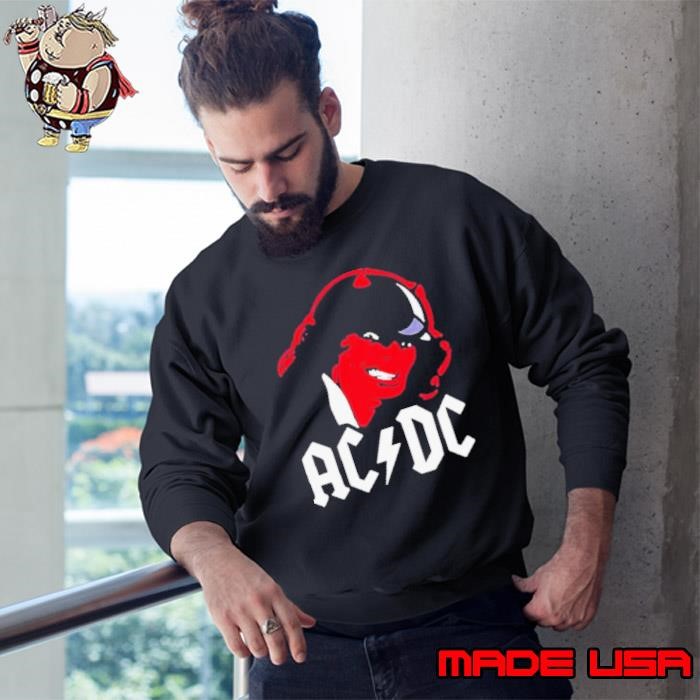 Angus Young Satan ACDC hard rock band Sweatshirt