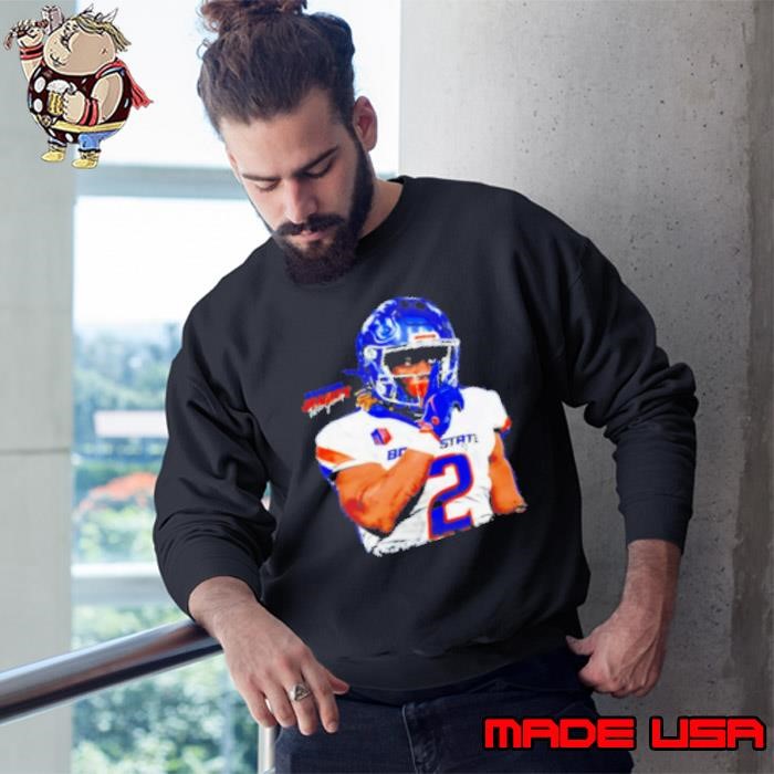 Ashton Jeanty Boise State Broncos football portrait graphic Sweatshirt