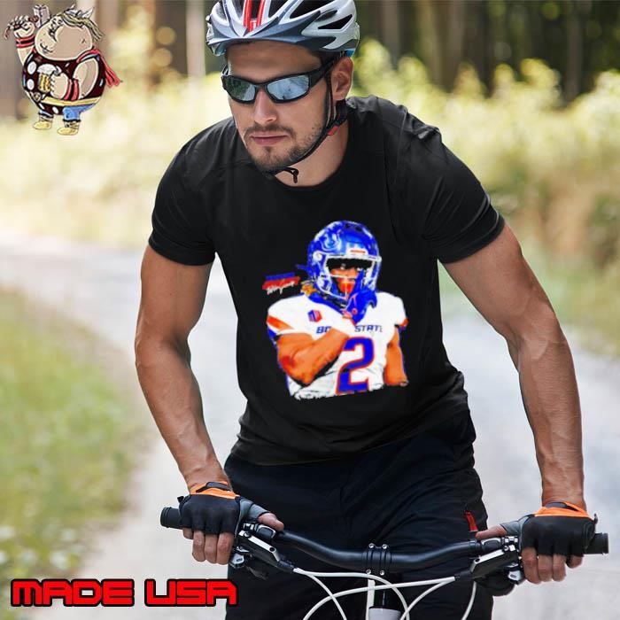 Ashton Jeanty Boise State Broncos football portrait graphic Unisex