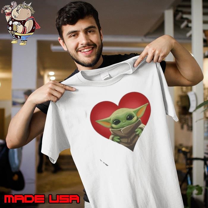 Baby yoda heart Unisex
