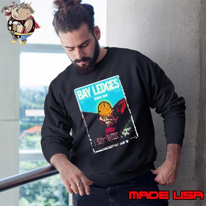 Bay Ledges USA Rivers Poster Tour 2024 2025 Sweatshirt