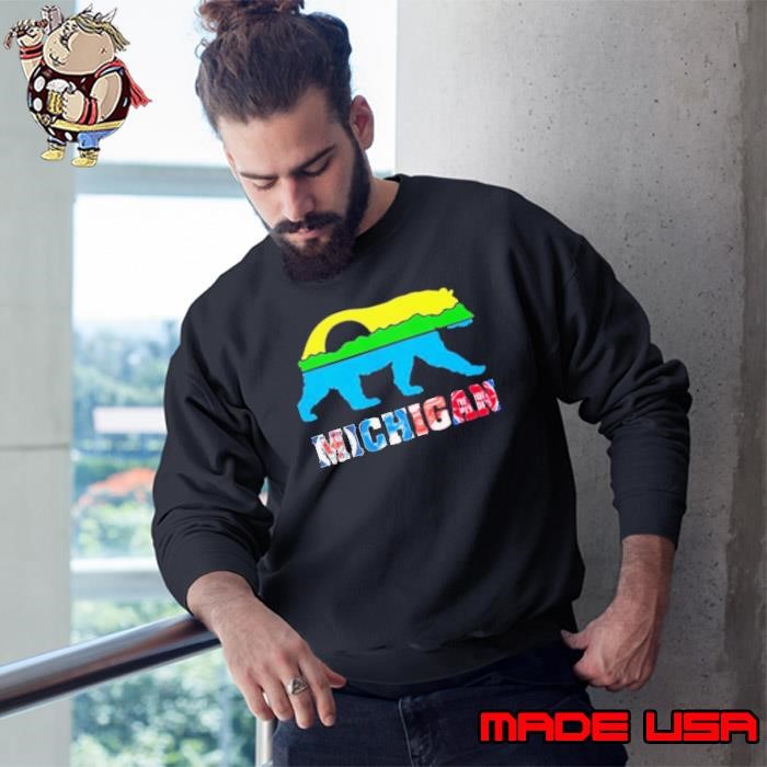 Bear michigan top sports teams Sweatshirt