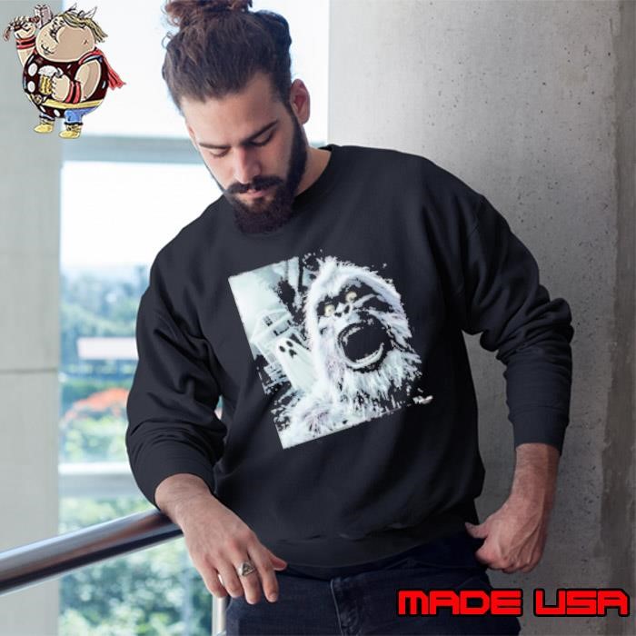 Bigfoot Sasquatch Yeti Ghost Funny Halloween Sweatshirt