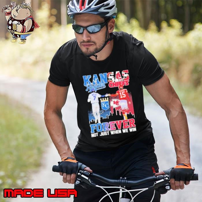 Bobby Witt Jr X Patrick Mahomes Kansas City Forever Not Just When We Win Unisex