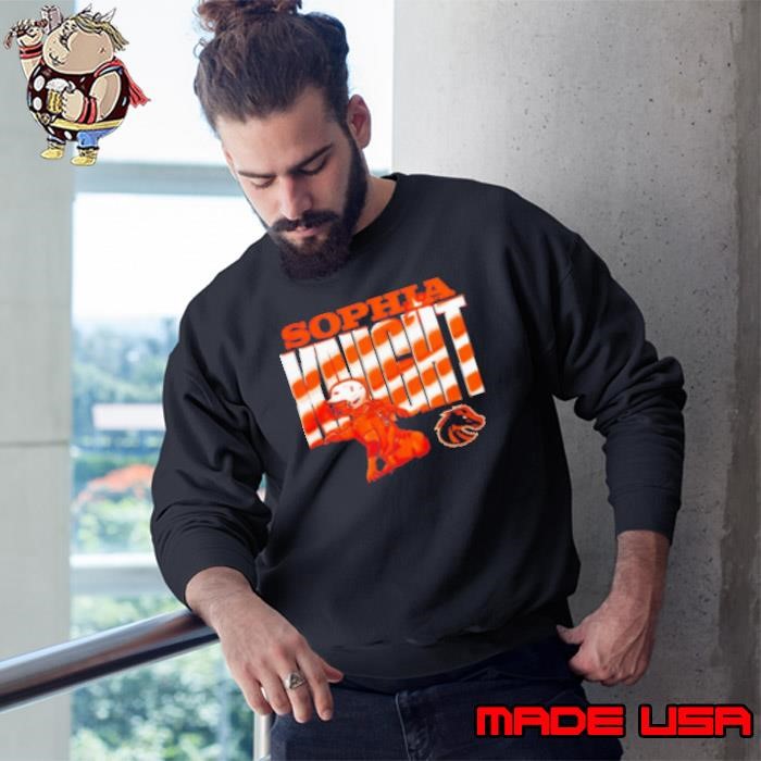Boise State Broncos #2 Sophia Knight cartoon Sweatshirt
