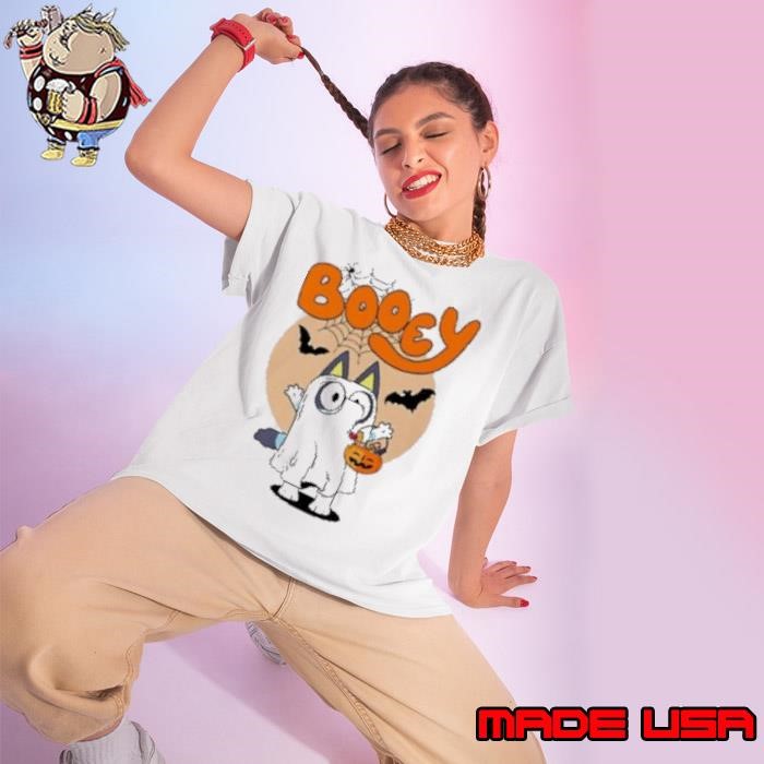 Booey Bluey Halloween Funny Ladies tee