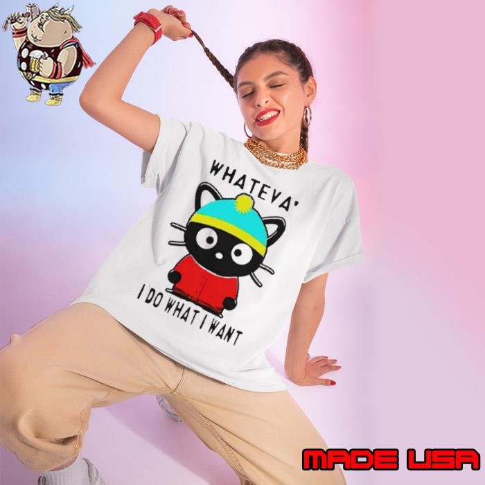 Cat Whateva I Do What I Want Ladies tee