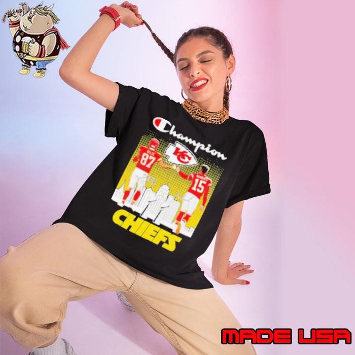 Champion Kansas City Chiefs Travis Kelce x Patrick Mahomes Ladies tee