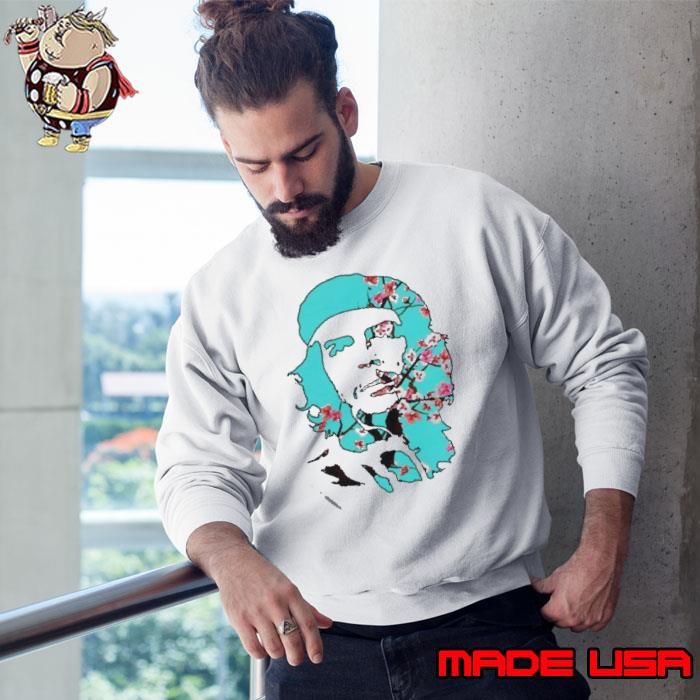 Che Guevara Cherry Blossom Art Sweatshirt