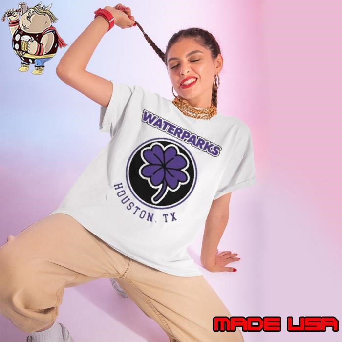 Clover leaf waterparks houston Ladies tee