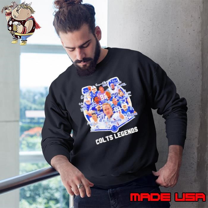 Colts Legends Indianapolis Colts all team signature Sweatshirt