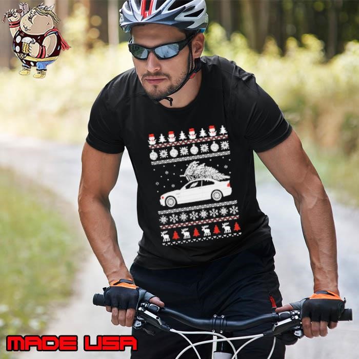Convertible BMW M3 Ugly Merry Christmas Tree Unisex