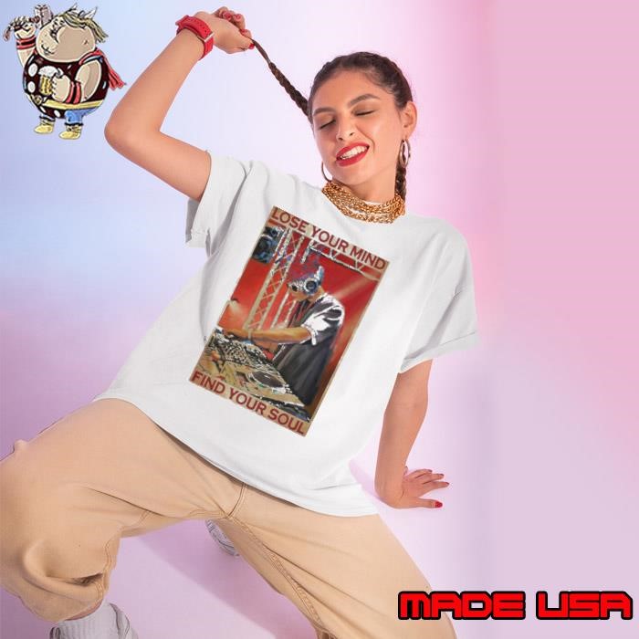 DJ Lose Your Mind Find Your Soul Ladies tee