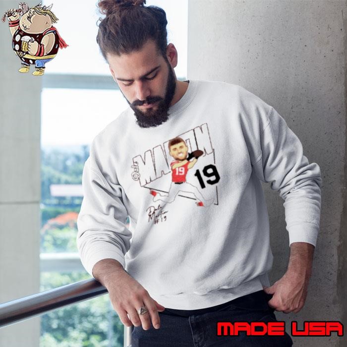 Dale Martin 19 Caricature Louisiana Ragin' Cajuns football Signature Sweatshirt