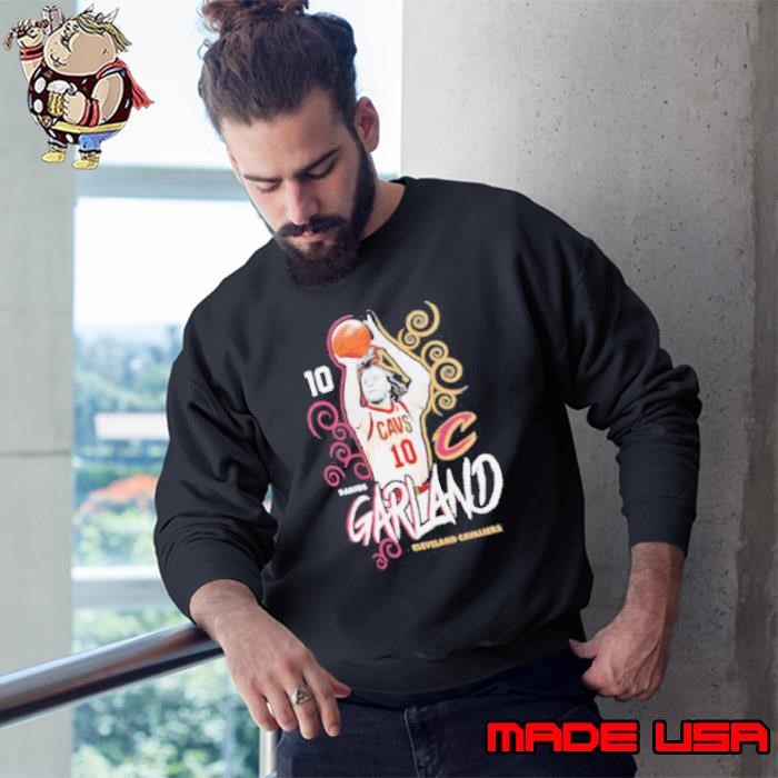 Darius Garland 10 Cleveland Cavaliers player graphic Sweatshirt