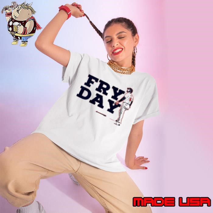 David Fry Fry Day Cleveland Guardians MLB Ladies tee