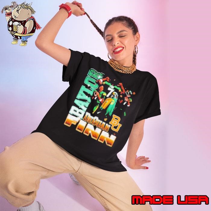 Dequan Finn #7 Baylor Bears University Ladies tee