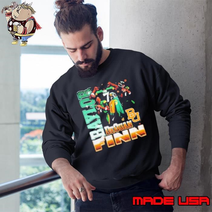 Dequan Finn #7 Baylor Bears University Sweatshirt