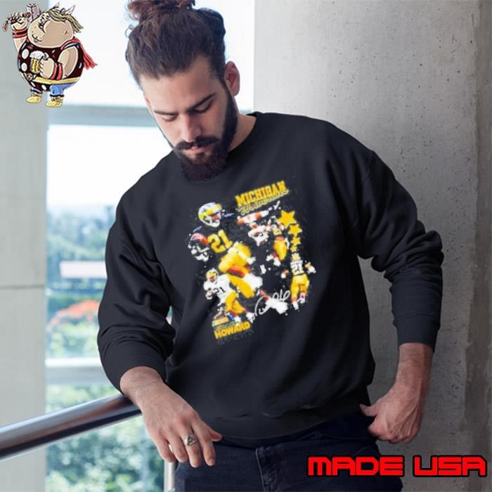 Desmond Howard Michigan Wolverines Football Graphic Poster Sweatshirt