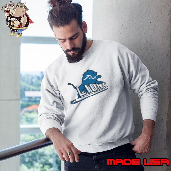 Detroit Lions Pistons NFL x NBA logos Sweatshirt