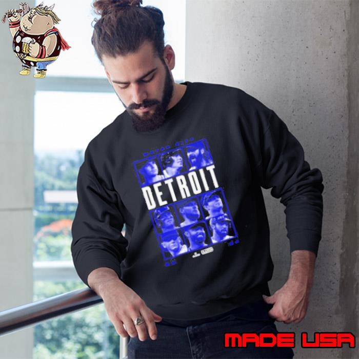 Detroit Motor city mlbpa player’s 2024 Sweatshirt