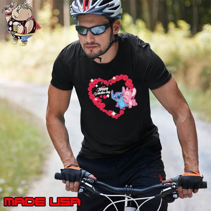 Disney Stitch And Lilo Happy Valentine Day Unisex