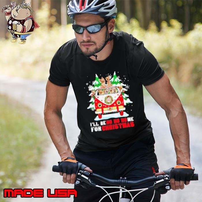 Dogs driver car Ill be ho ho home for Christmas Unisex