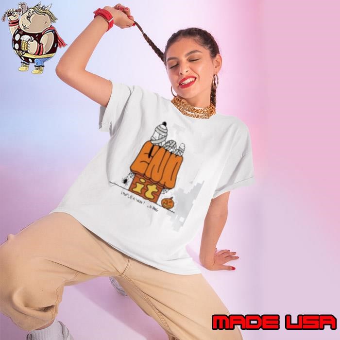 End It Unpleasant Living Halloween Snoopy Shirt