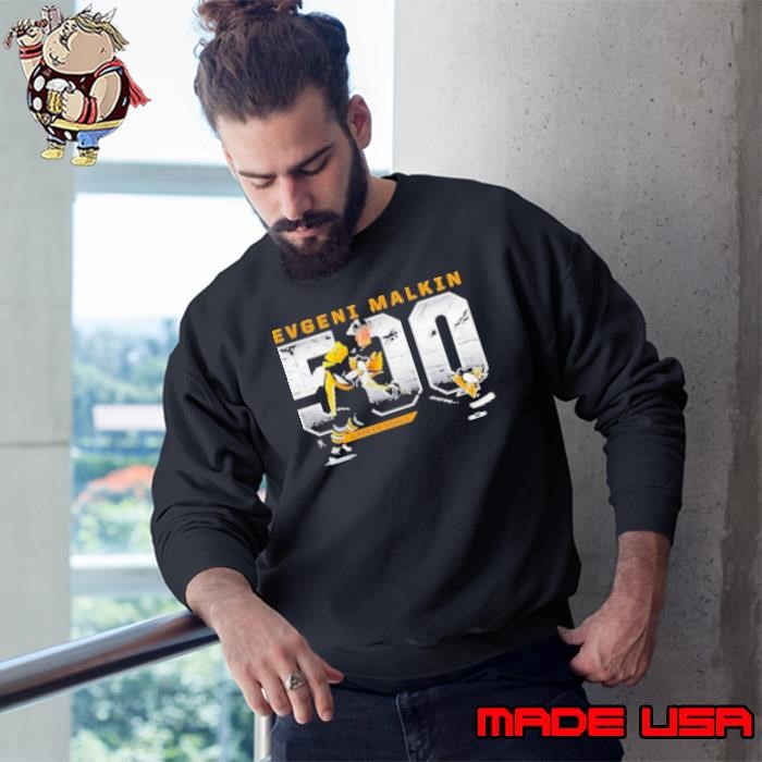 Evgeni Malkin Pittsburgh Penguins 500 Goals Sweatshirt