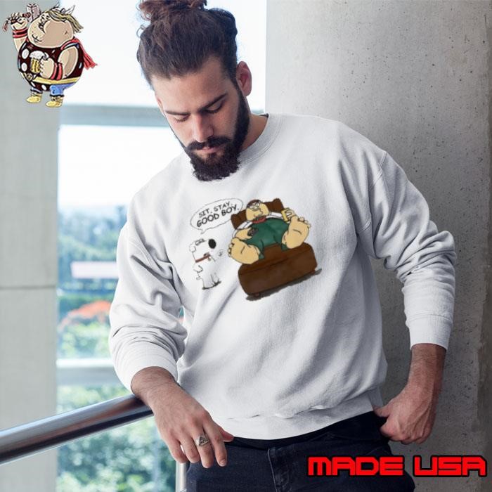 Family Guy sit stay good boy Sweatshirt