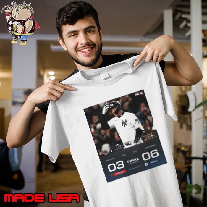Final NYY Leads 2 0 Cleveland Guardians 03 – 06 New York Yankees ALCS World Series 2024 Poster Shirt