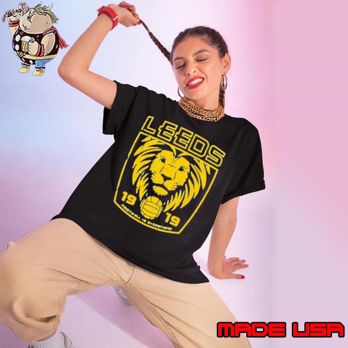 Football is everything leeds alpha fan retro Ladies tee
